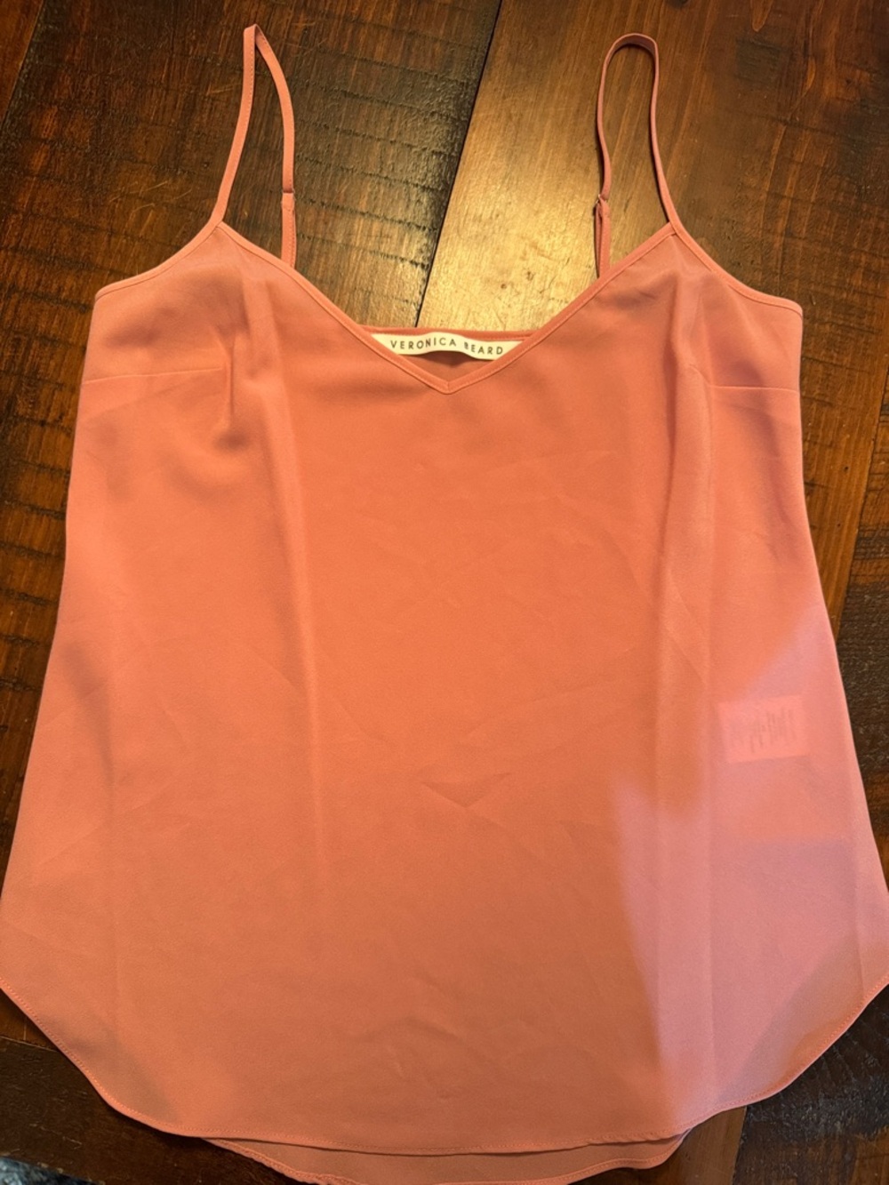 Veronica Beard Pink Silk Cami Camisole Tank Shirt Size Small 4/6